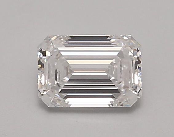 0.89ct D VVS2 Rare Carat Ideal Cut Emerald Lab Grown Diamond