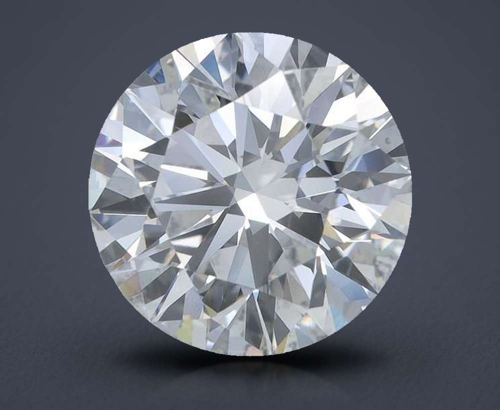 7.08 Carat Round Lab Diamond