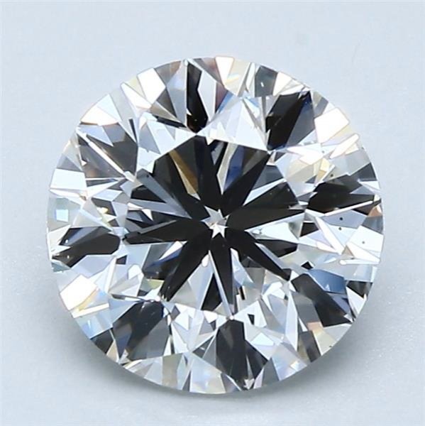 1.97ct F VS2 Good Cut Round Diamond