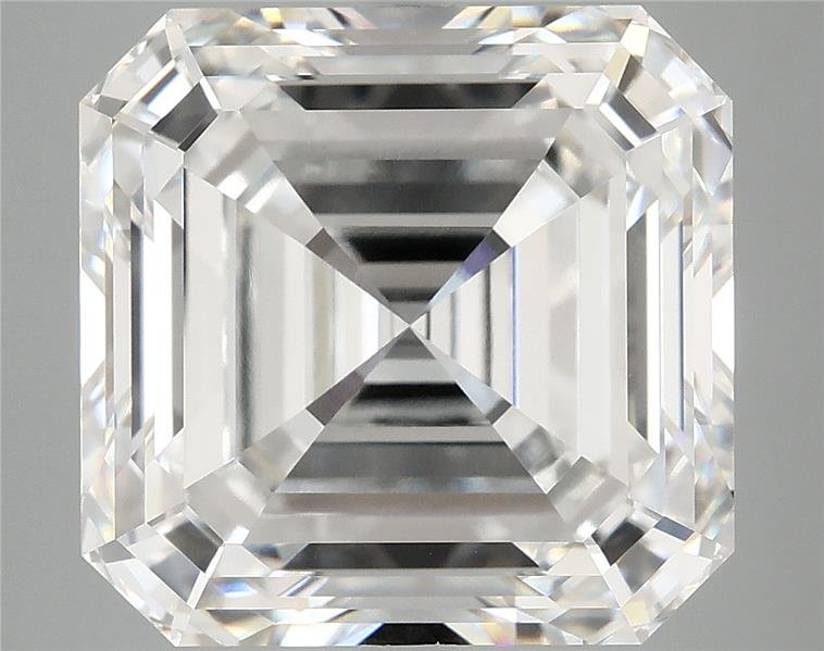 10.50ct F VVS2 Excellent Cut Asscher Lab Grown Diamond
