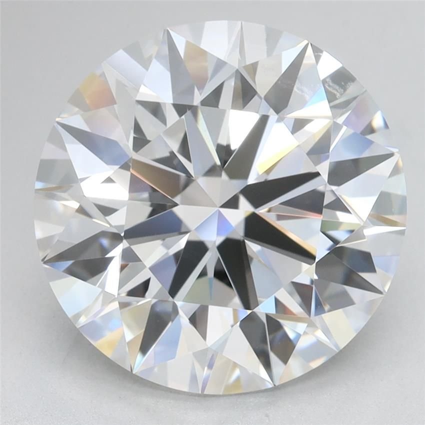 5.56ct D VVS2 Rare Carat Ideal Cut Round Lab Grown Diamond