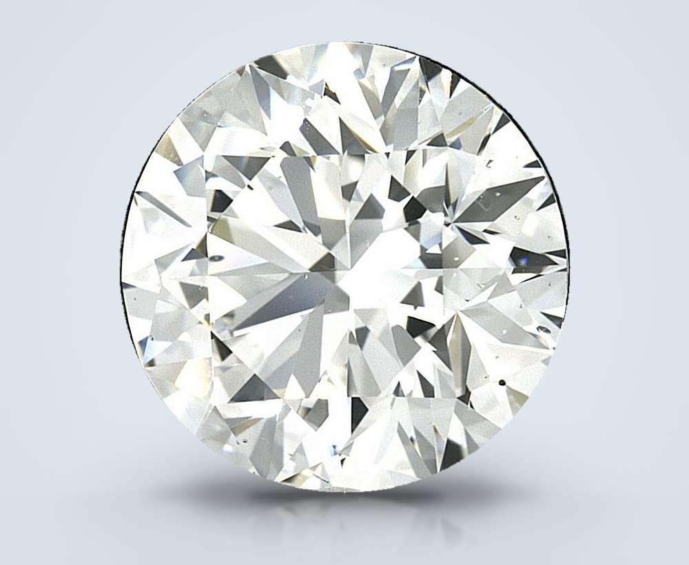 4.02 Carat Round Natural Diamond