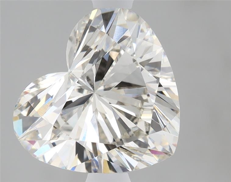 1.66ct H VVS2 Rare Carat Ideal Cut Heart Lab Grown Diamond