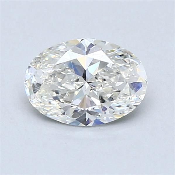 0.83ct H SI2 Rare Carat Ideal Cut Oval Diamond