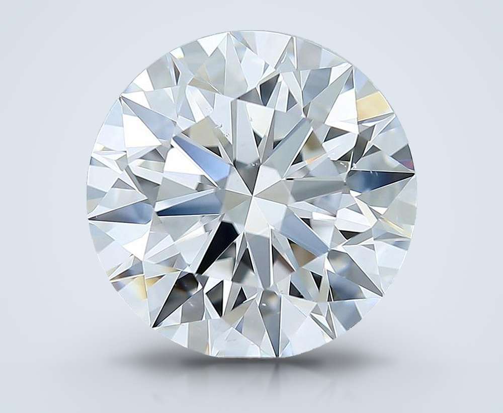 4.39 Carat Round Natural Diamond