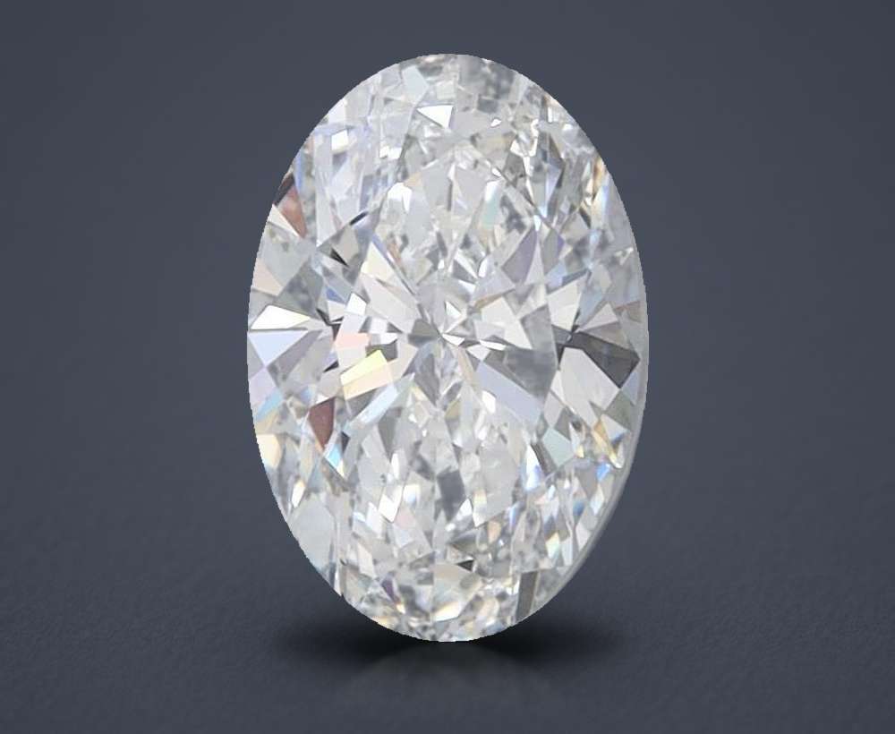 0.97 Carat Oval Lab Diamond