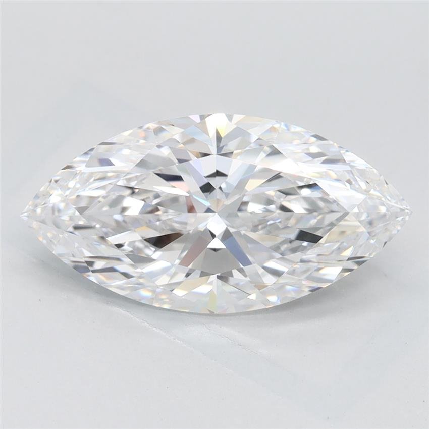 2.07ct D VVS1 Rare Carat Ideal Cut Marquise Lab Grown Diamond