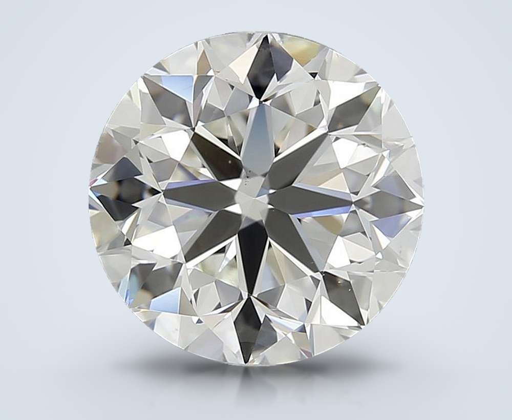 3.00 Carat Round Natural Diamond
