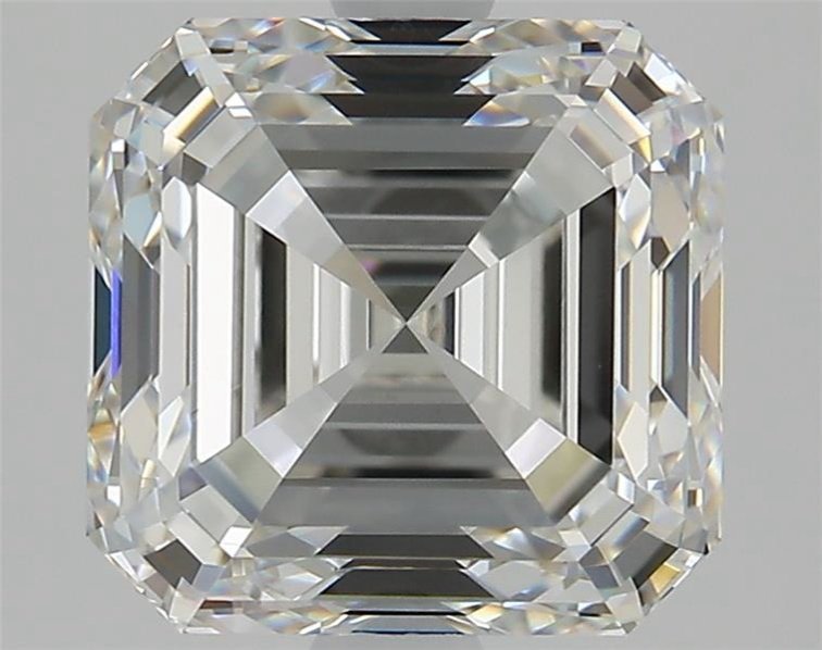 3.27ct H VVS2 Very Good Cut Asscher Diamond