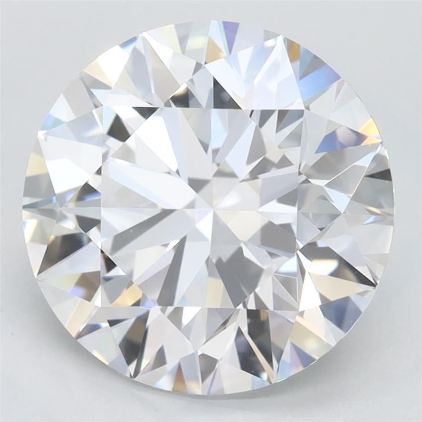 3.80ct D VVS1 Rare Carat Ideal Cut Round Lab Grown Diamond