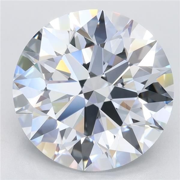 5.25ct F VVS1 Rare Carat Ideal Cut Round Lab Grown Diamond