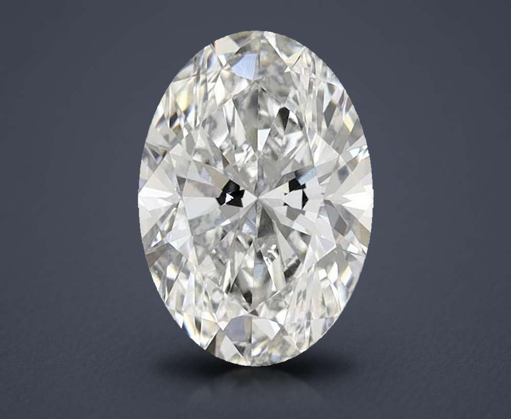 1.41 Carat Oval Lab Diamond