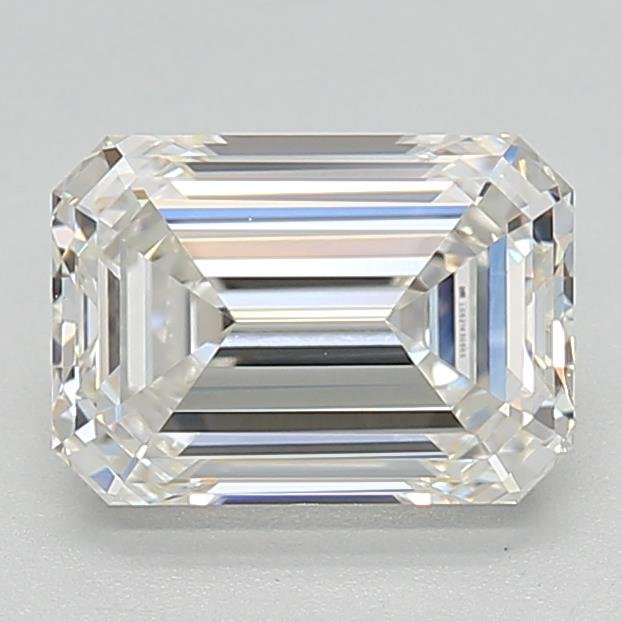 2.05ct G VVS2 Rare Carat Ideal Cut Emerald Lab Grown Diamond