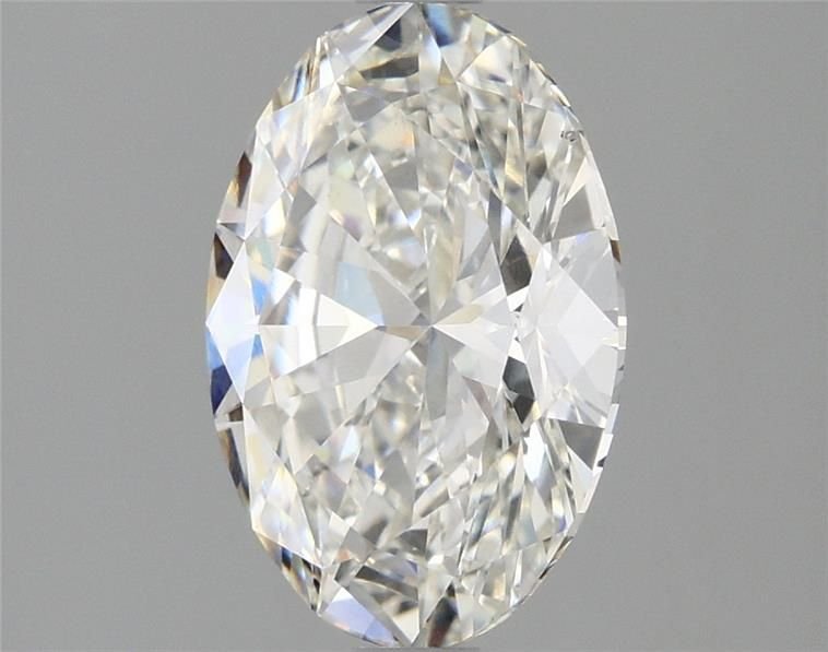 2.26ct H VS2 Rare Carat Ideal Cut Oval Lab Grown Diamond