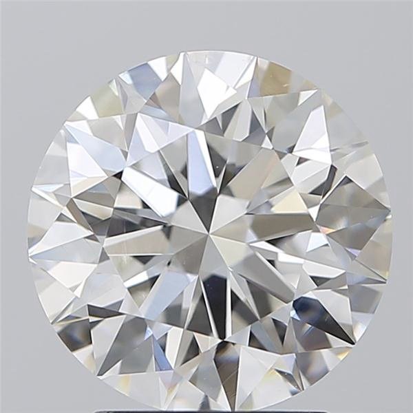 3.03ct G VS2 Rare Carat Ideal Cut Round Diamond