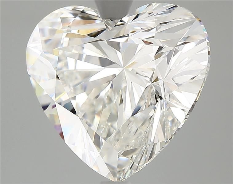 7.10ct G VVS2 Rare Carat Ideal Cut Heart Lab Grown Diamond