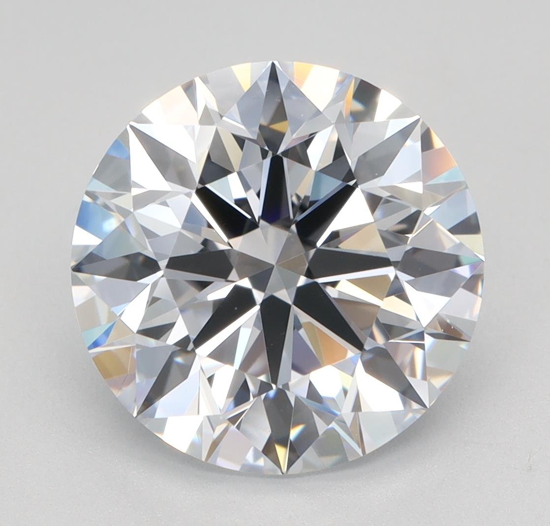 3.55ct F VVS1 Rare Carat Ideal Cut Round Lab Grown Diamond