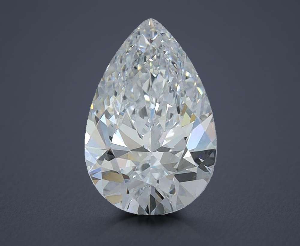 1.27 Carat Pear Lab Diamond