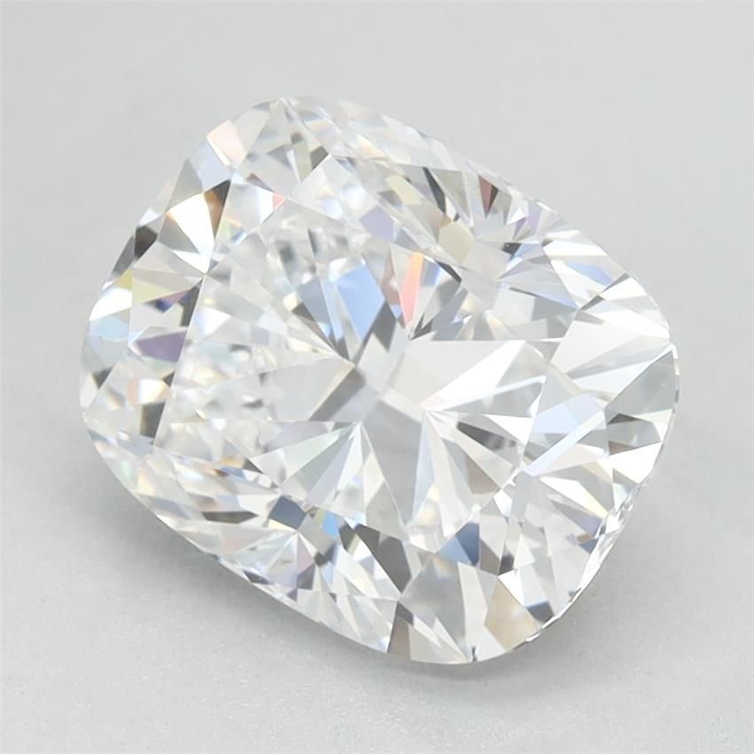 2.48ct D VVS2 Very Good Cut Cushion Lab Grown Diamond