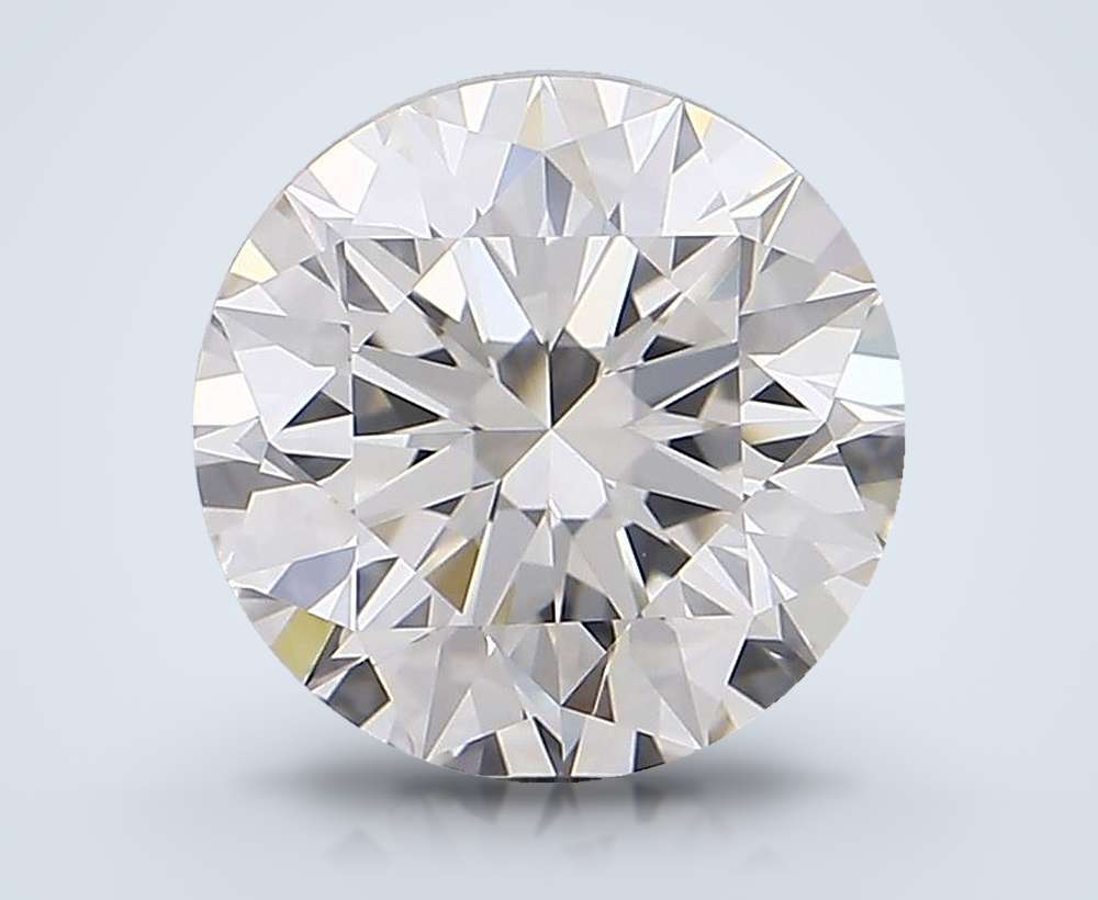 3.20 Carat Round Natural Diamond