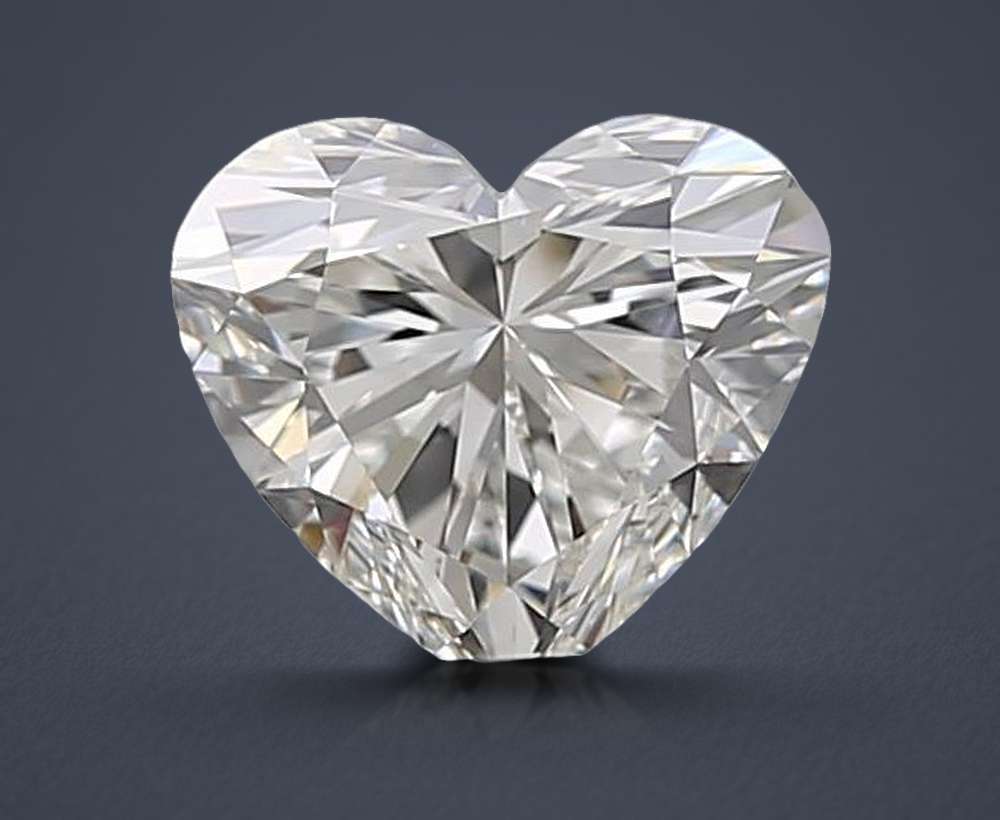 0.69 Carat Heart Natural Diamond