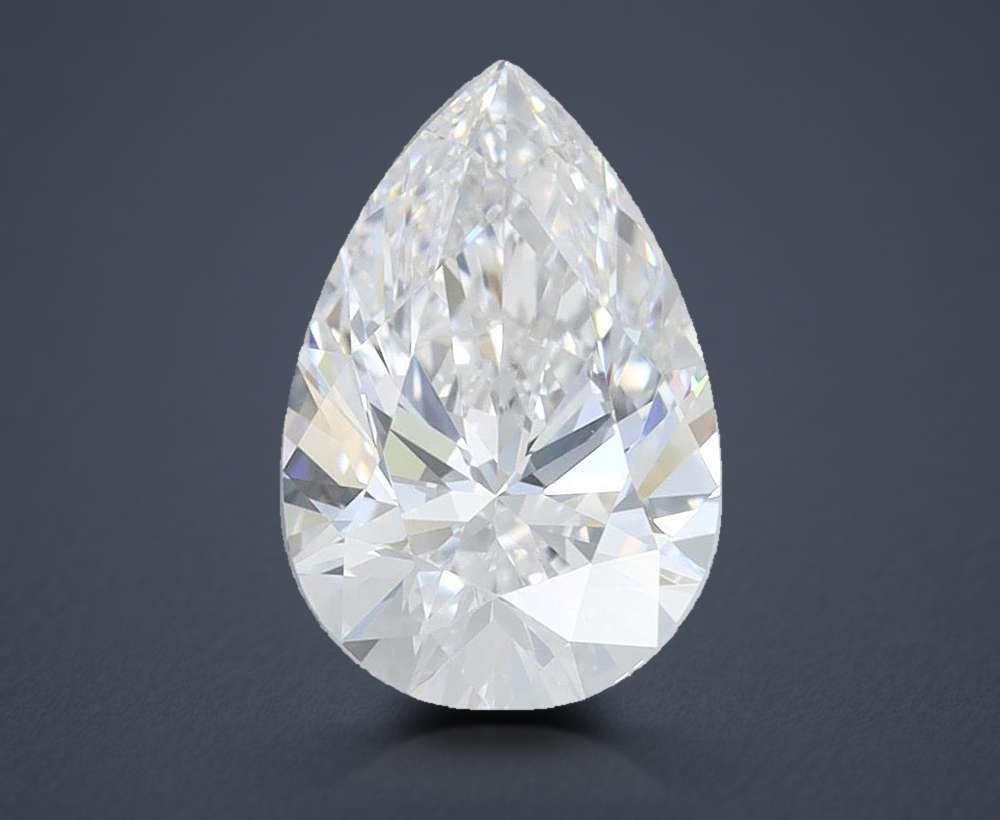 1.60 Carat Pear Lab Diamond