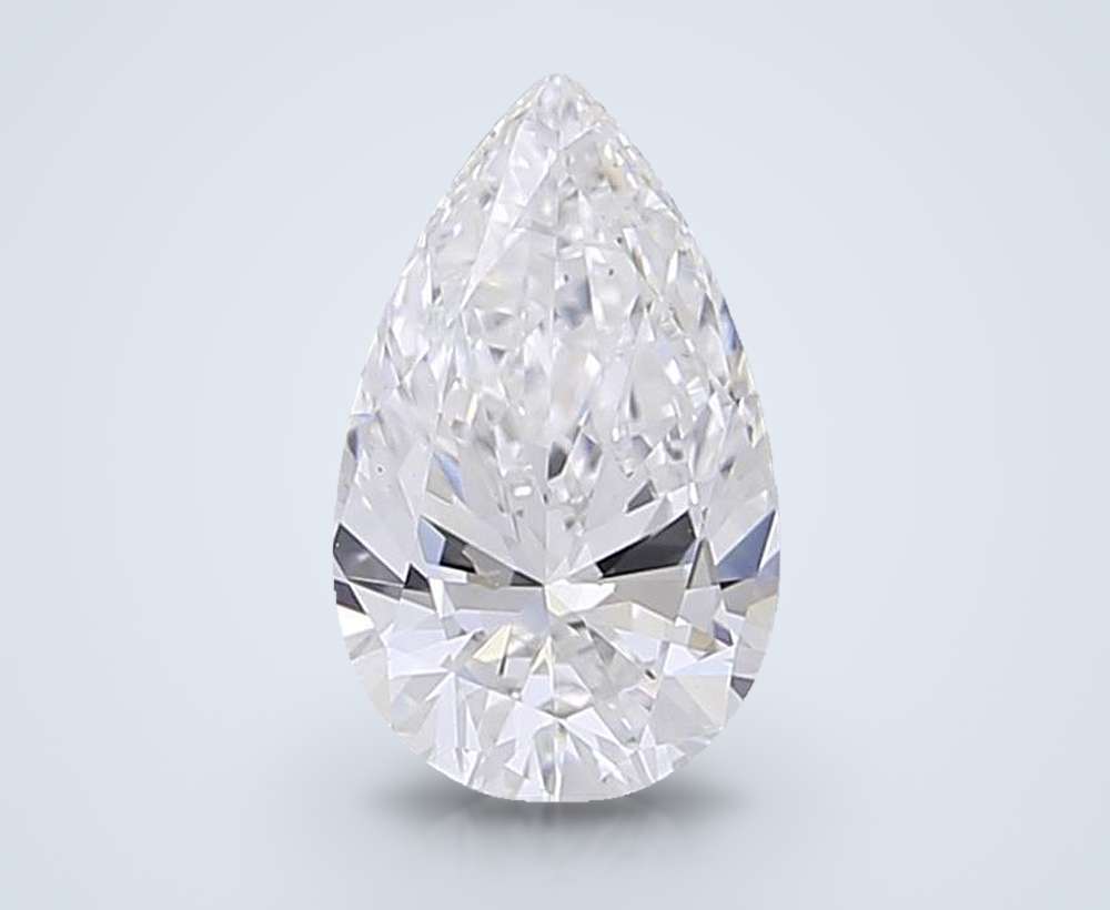0.54 Carat Pear Lab Diamond