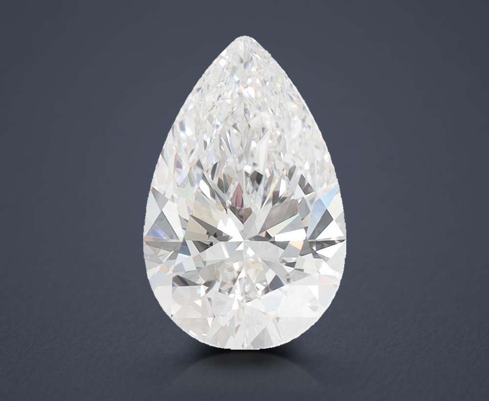 1.92 Carat Pear Lab Diamond