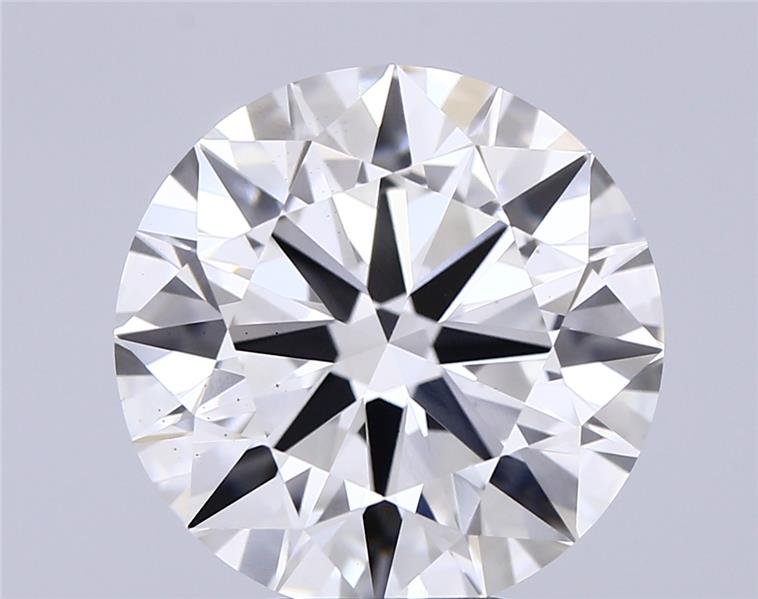 6.23ct G VS1 Rare Carat Ideal Cut Round Lab Grown Diamond