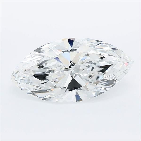 3.00ct E VS1 Rare Carat Ideal Cut Marquise Lab Grown Diamond