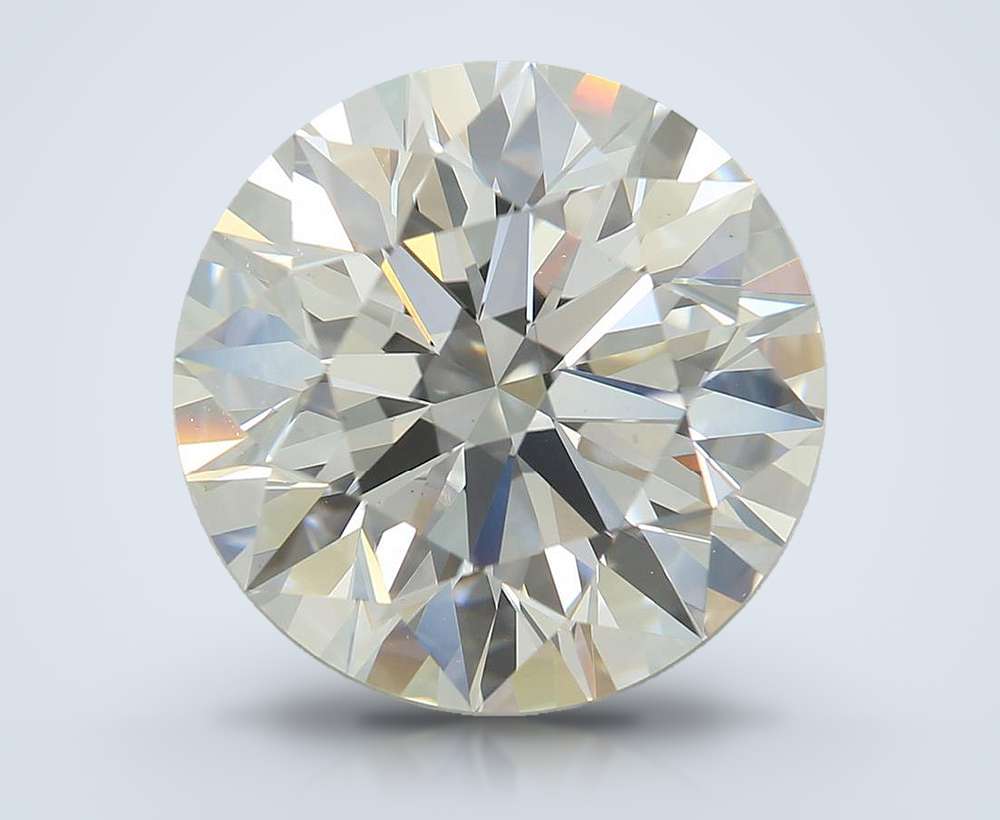 4.34 Carat Round Lab Diamond