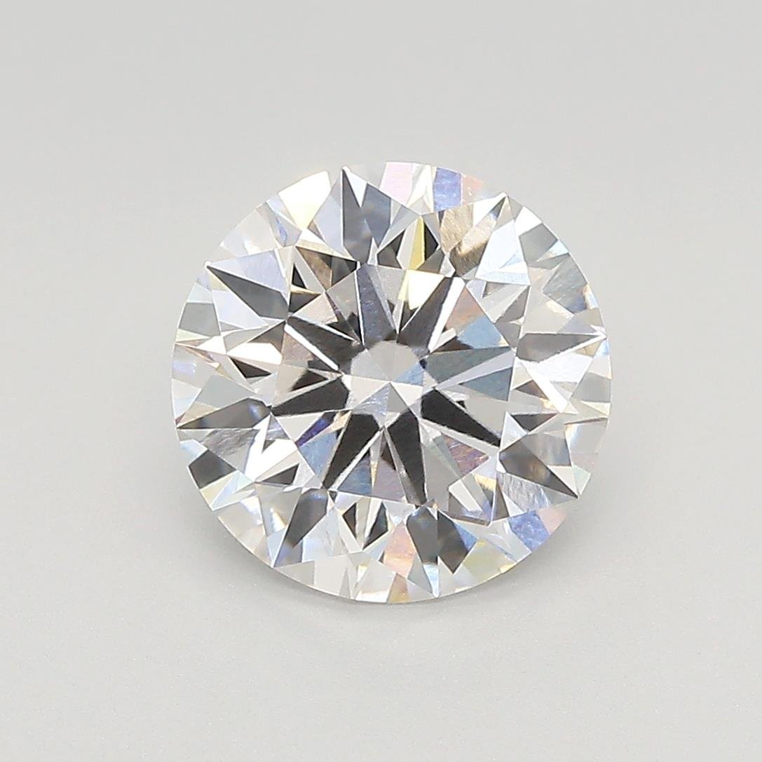 2.63ct F VS1 Rare Carat Ideal Cut Round Lab Grown Diamond