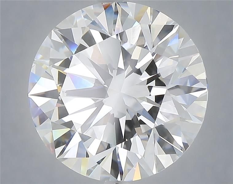 6.08 Carat Round Lab Diamond
