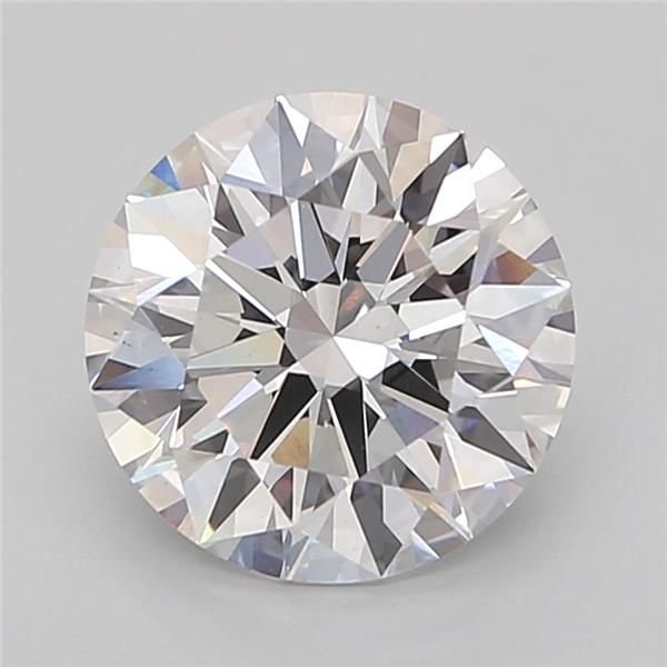 3.01ct F VS1 Rare Carat Ideal Cut Round Lab Grown Diamond