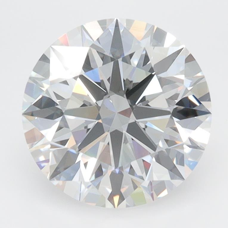2.58ct D VVS1 Rare Carat Ideal Cut Round Lab Grown Diamond