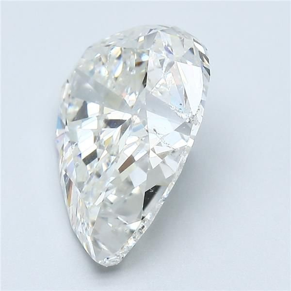 4.94ct H SI2 Very Good Cut Pear Diamond