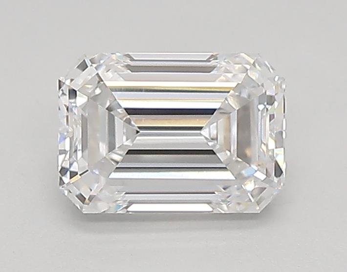 0.98ct D VVS2 Rare Carat Ideal Cut Emerald Lab Grown Diamond