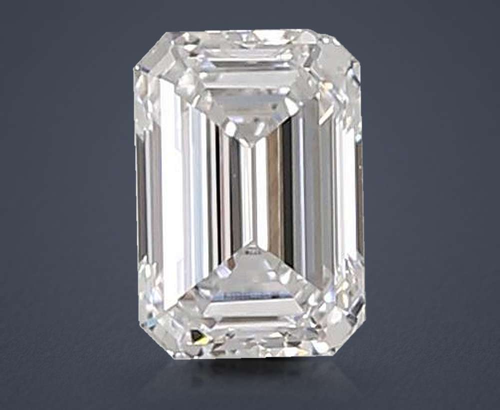 0.47 Carat Emerald Lab Diamond