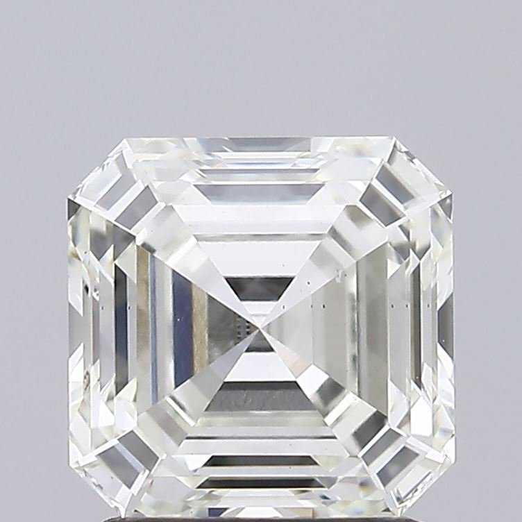 1.58ct H VS2 Rare Carat Ideal Cut Asscher Lab Grown Diamond