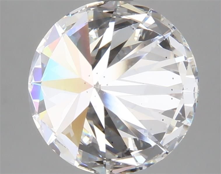 3.08ct F SI1 Rare Carat Ideal Cut Round Lab Grown Diamond