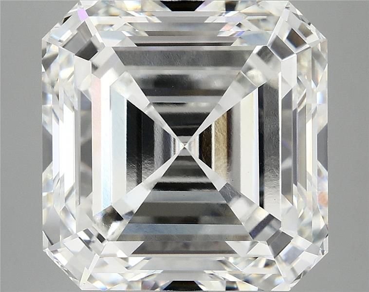 10.40ct F VS1 Rare Carat Ideal Cut Asscher Lab Grown Diamond