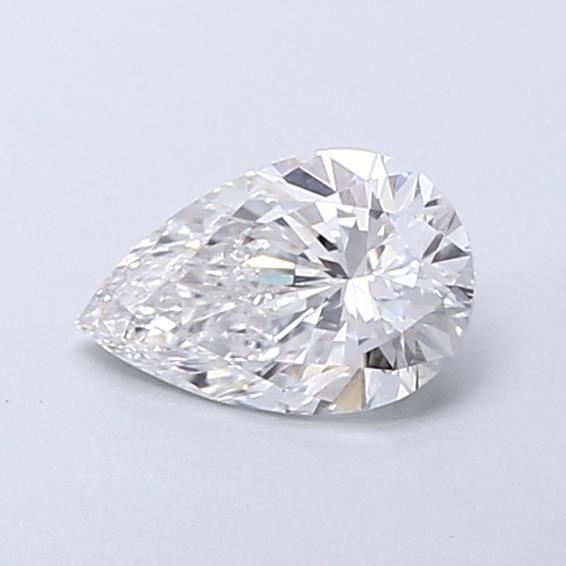 0.62ct E VVS2 Rare Carat Ideal Cut Pear Lab Grown Diamond