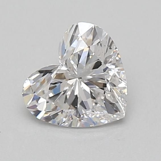 0.87ct D VS2 Rare Carat Ideal Cut Heart Lab Grown Diamond