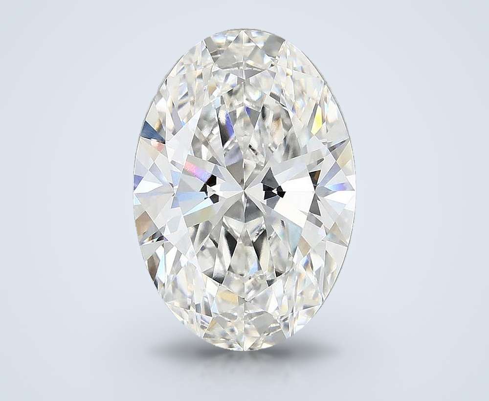4.77 Carat Oval Lab Diamond