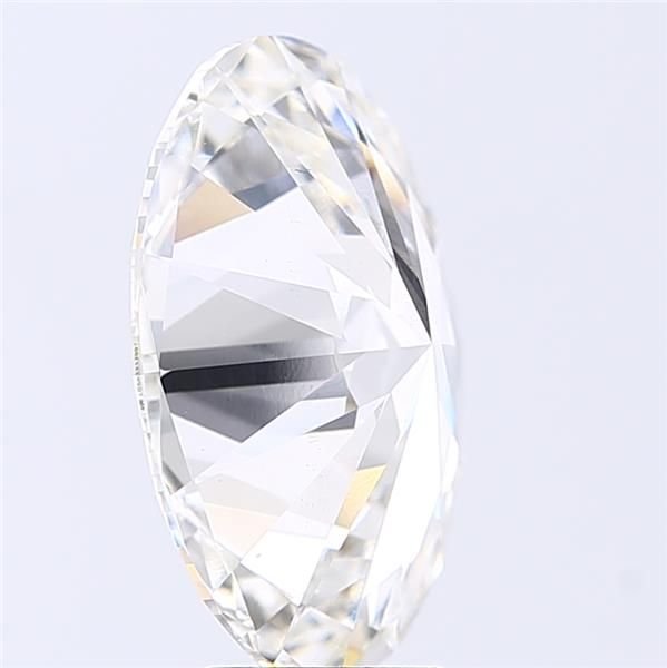 5.70ct H VS2 Rare Carat Ideal Cut Oval Lab Grown Diamond