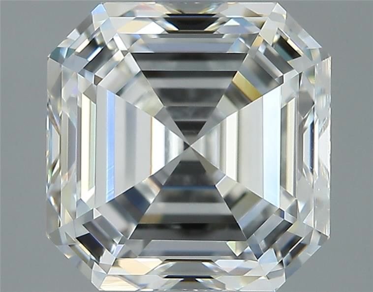 2.52ct I VS2 Rare Carat Ideal Cut Asscher Diamond