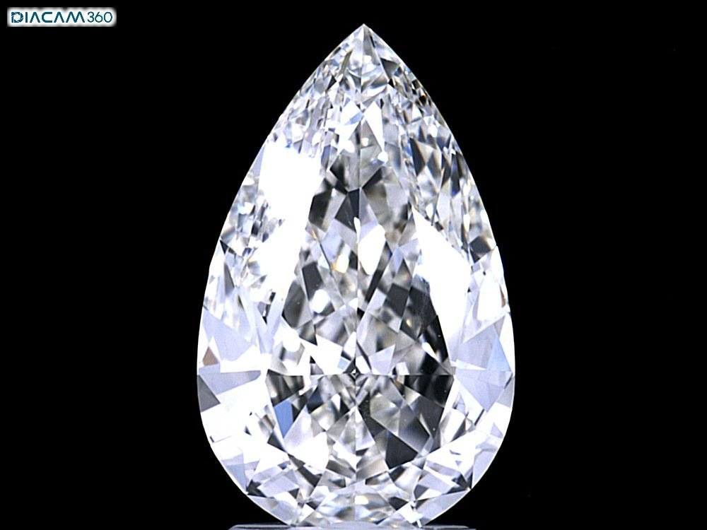2.31ct K VVS1 Very Good Cut Pear Diamond