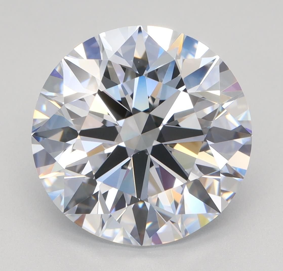 4.01ct G VVS1 Rare Carat Ideal Cut Round Lab Grown Diamond