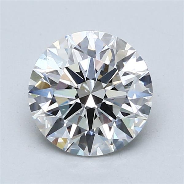 1.55ct D VS2 Rare Carat Ideal Cut Round Lab Grown Diamond