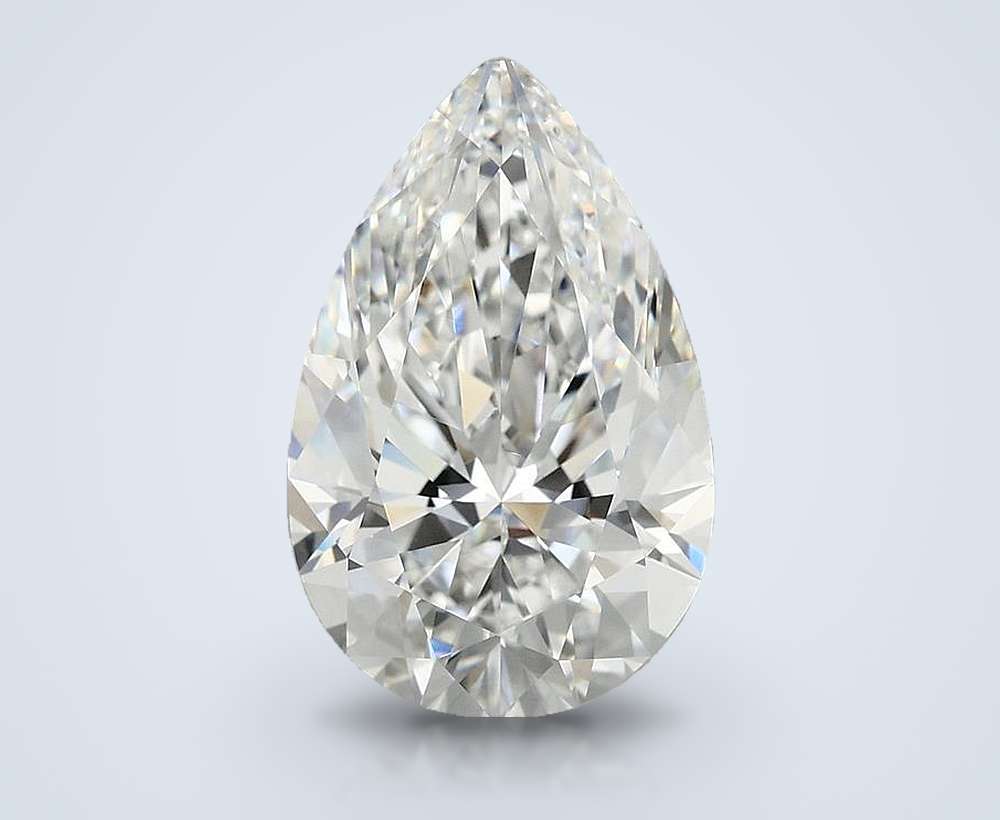 4.81 Carat Pear Lab Diamond